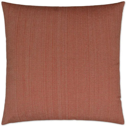 Avery Salmon Red Throw Pillow With Insert - LOOMLAN - D.V. Kap - Throw Pillows