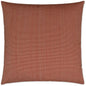 Avery Salmon Red Throw Pillow With Insert - LOOMLAN - D.V. Kap - Throw Pillows