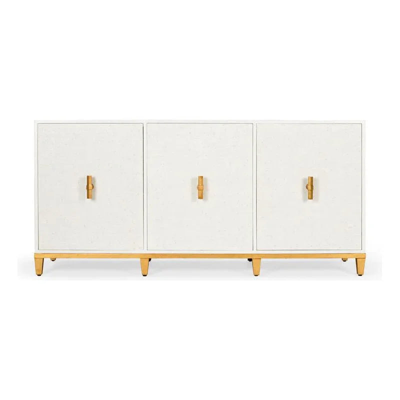 Avery Wood Framed Console Cabinet - LOOMLAN - Chelsea House - Accent Cabinets
