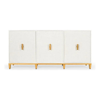 Avery Wood Framed Console Cabinet - LOOMLAN - Chelsea House - Accent Cabinets