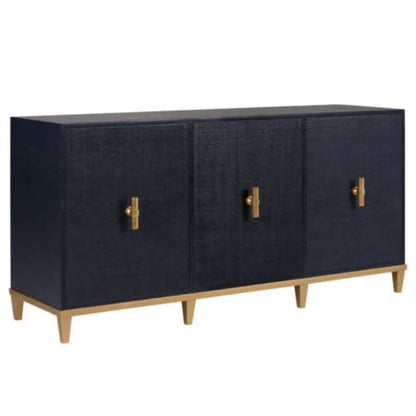 Avery Wood Framed Console Cabinet - LOOMLAN - Chelsea House - Accent Cabinets