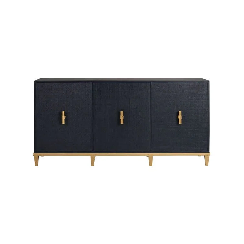 Avery Wood Framed Console Cabinet - LOOMLAN - Chelsea House - Accent Cabinets
