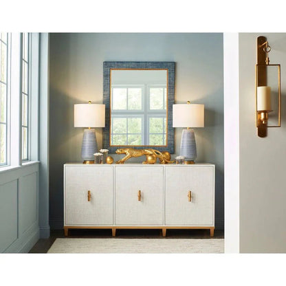 Avery Wood Framed Console Cabinet - LOOMLAN - Chelsea House - Accent Cabinets