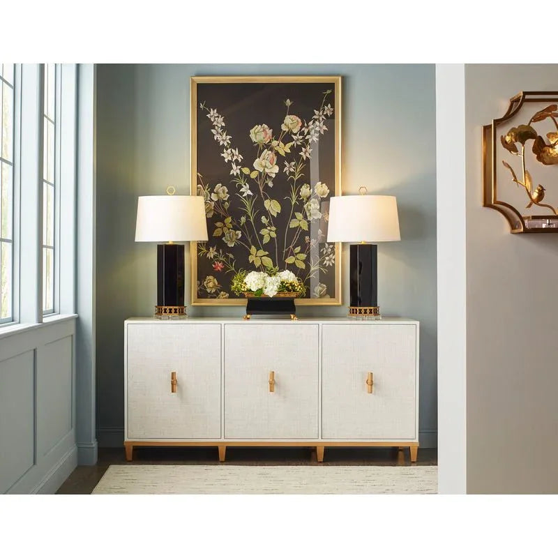 Avery Wood Framed Console Cabinet - LOOMLAN - Chelsea House - Accent Cabinets
