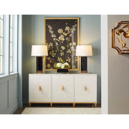 Avery Wood Framed Console Cabinet - LOOMLAN - Chelsea House - Accent Cabinets
