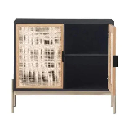 Avida Wooden Iron Small Sideboard - LOOMLAN - SUNPAN - Sideboards