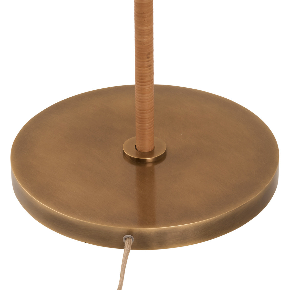 Avondale Handcrafted Rattan Floor Lamp-Floor Lamps-Wildwood-LOOMLAN