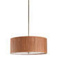 Avondale Rattan Shade Brown Pendant