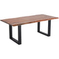 Avritha Wood Rectangular Dining Table-Dining Tables-LOOMLAN-LOOMLAN