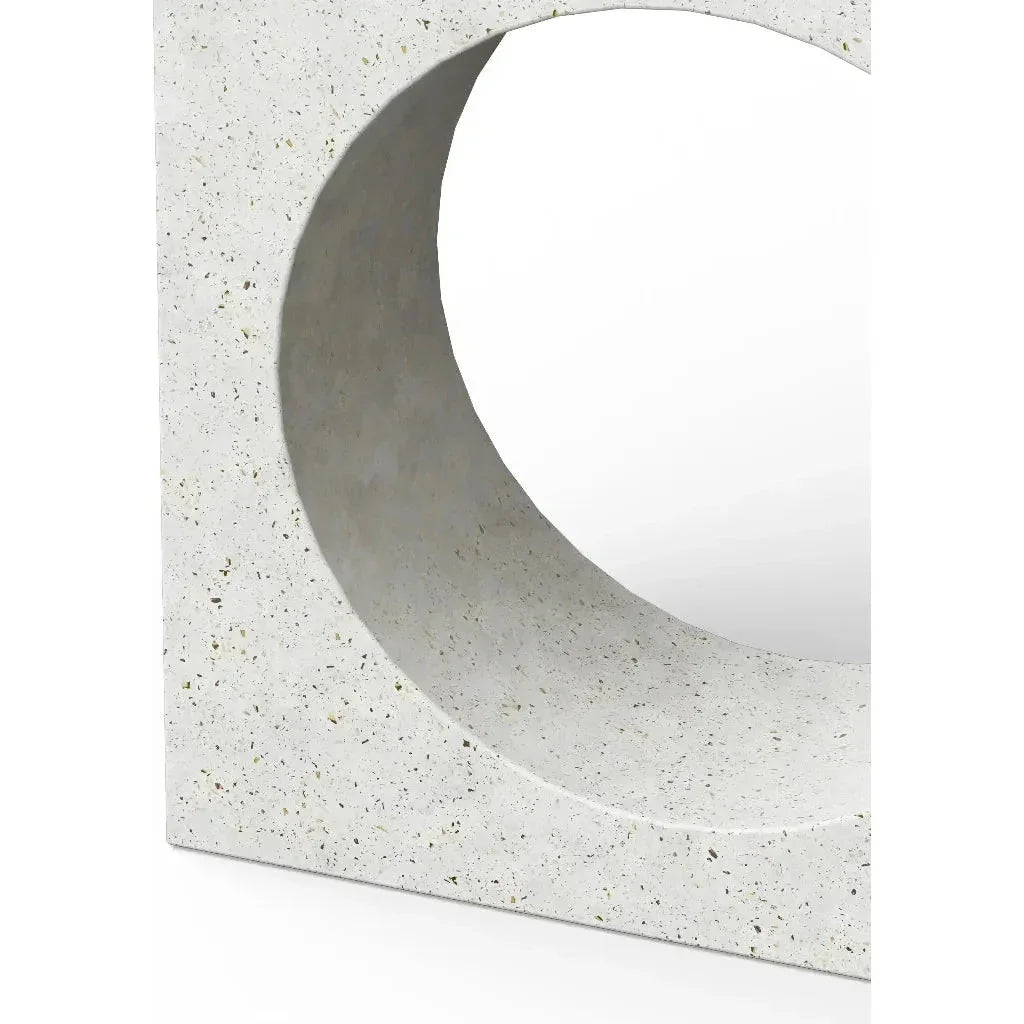 Avva Concrete Made Outdoor Console Table-Outdoor Console Tables-Urbia-LOOMLAN