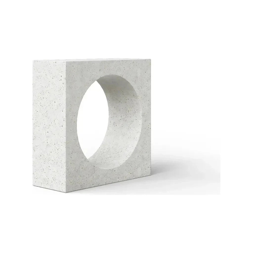 Avva Concrete Made Outdoor Console Table-Outdoor Console Tables-Urbia-Ivory Terrazzo-LOOMLAN