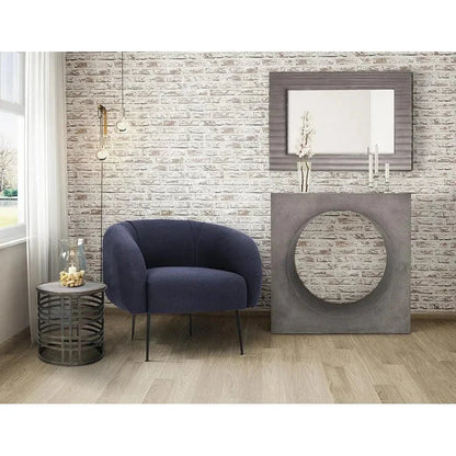 Avva Fiber Reinforced Concrete Sofa Table-Outdoor Console Tables-Urbia-LOOMLAN