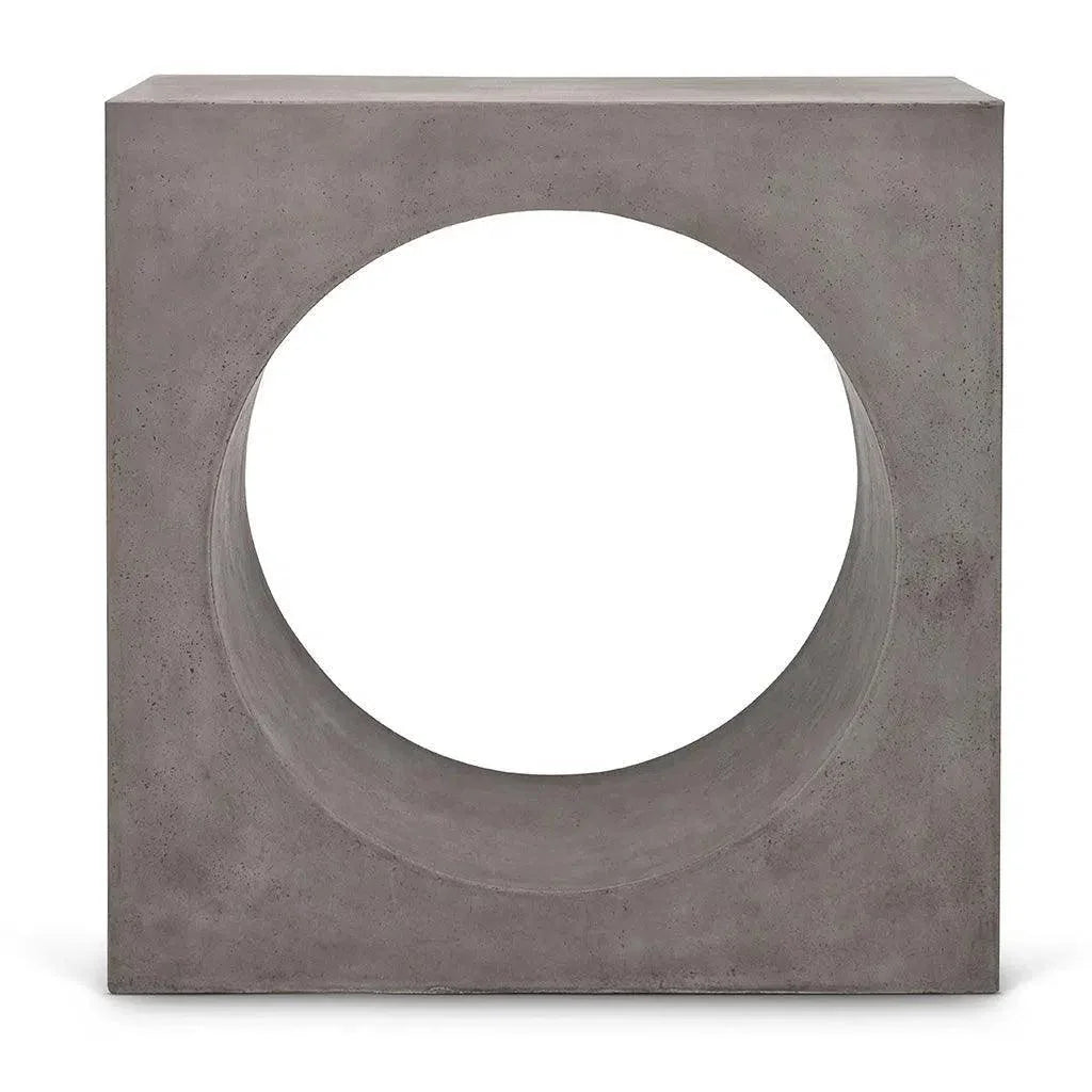 Avva Fiber Reinforced Concrete Sofa Table-Outdoor Console Tables-Urbia-LOOMLAN