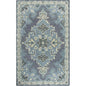 Awat Central Medallion Dark Gray Large Area Rugs - LOOMLAN - LOOMLAN - Area Rugs