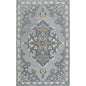 Axel Central Medallion Gray Large Area Rugs - LOOMLAN - LOOMLAN - Area Rugs