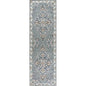 Axel Central Medallion Gray Large Area Rugs - LOOMLAN - LOOMLAN - Area Rugs