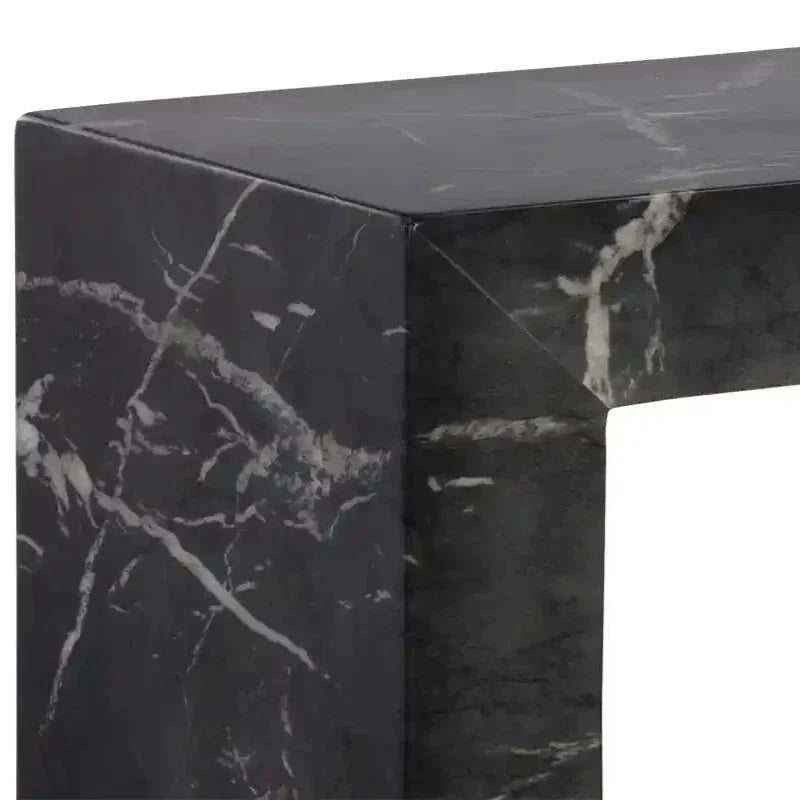 Axle SleekConcrete Outdoor Console Table-Outdoor Console Tables-SUNPAN-LOOMLAN