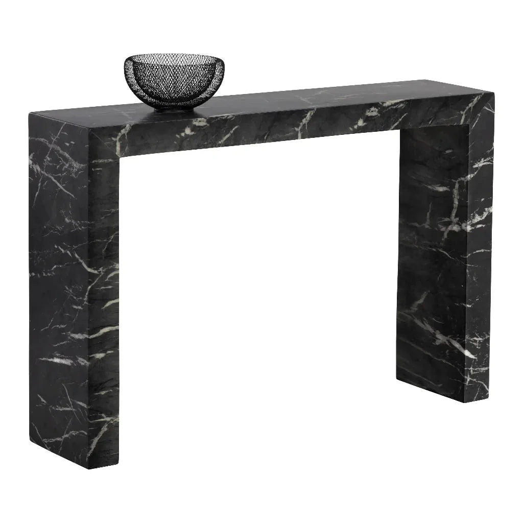 Axle SleekConcrete Outdoor Console Table-Outdoor Console Tables-SUNPAN-LOOMLAN