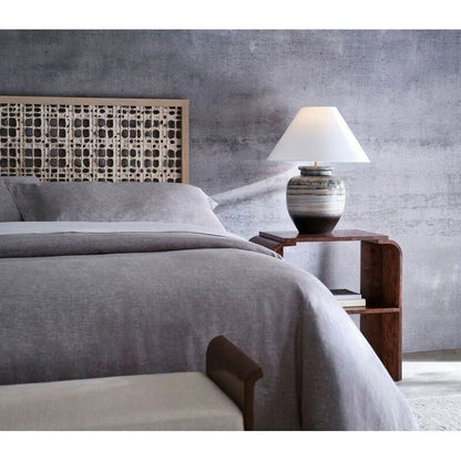 Ayaka Japanese Precision Handcrafted Table Lamp - LOOMLAN - Wildwood - Table Lamps