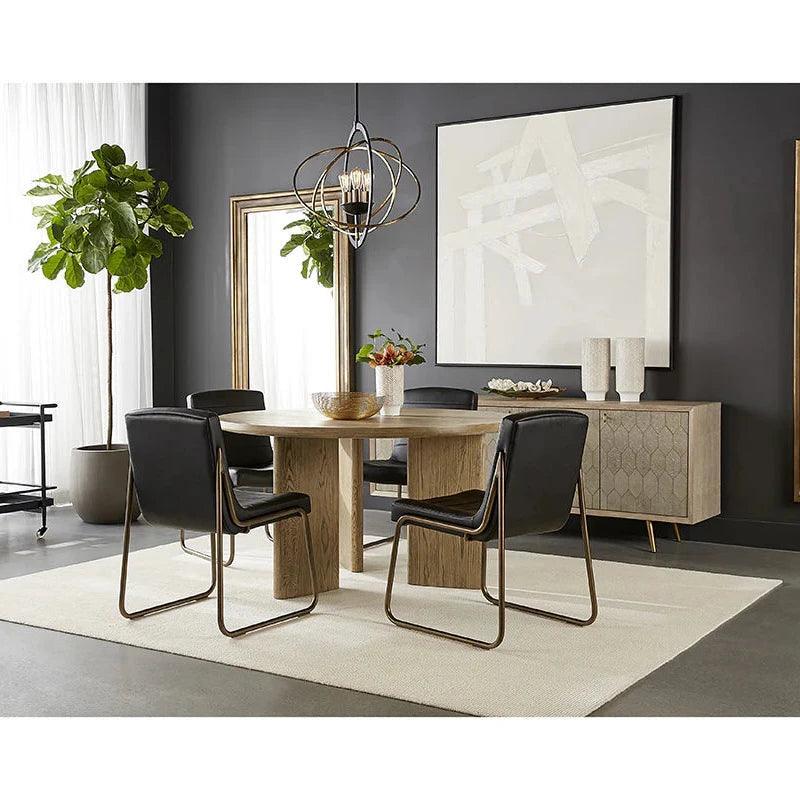 Ayala Chandelier Modern Black Fixture - LOOMLAN - SUNPAN - Chandeliers