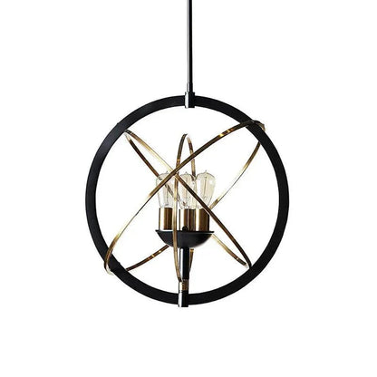 Ayala Chandelier Modern Black Fixture - LOOMLAN - SUNPAN - Chandeliers