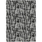 Ayani Black Washable Indoor-Outdoor Rug-Outdoor Rugs-LOOMLAN Rugs-2'6" x 3'10"-LOOMLAN