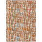 Ayani Orange Washable Indoor-Outdoor Rug-Outdoor Rugs-LOOMLAN Rugs-2'6" x 3'10"-LOOMLAN