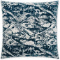 Aydanno Peacock Blue Throw Pillow Insert - LOOMLAN - D.V. Kap - Throw Pillows