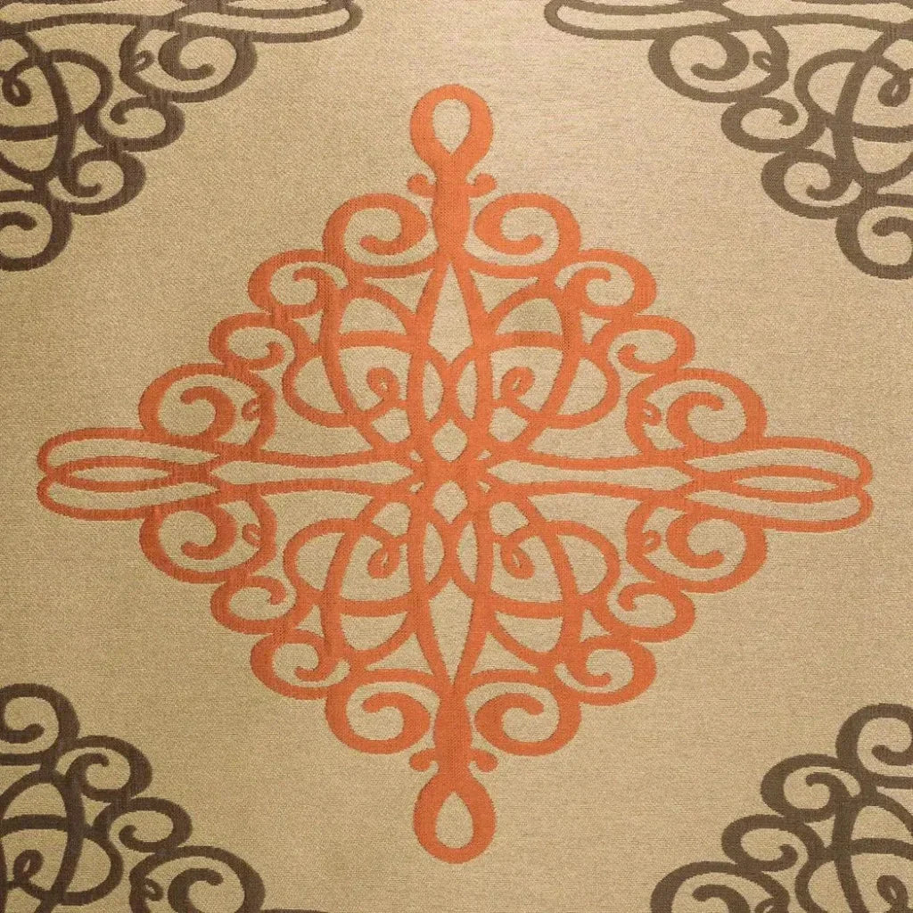 Ayers Copper Throw Pillow With Insert - LOOMLAN - D.V. Kap - Throw Pillows