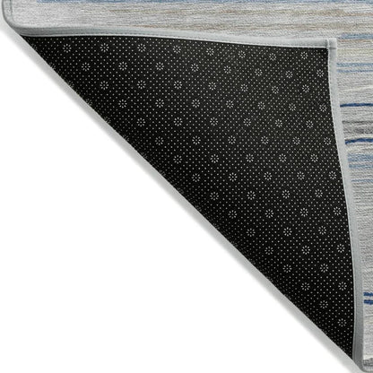 Ayra Gray Washable Indoor-Outdoor Rug-Outdoor Rugs-LOOMLAN Rugs-LOOMLAN