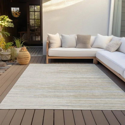 Ayra Linen Washable Indoor-Outdoor Rug-Outdoor Rugs-LOOMLAN Rugs-LOOMLAN