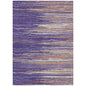 Ayra Purple Washable Indoor-Outdoor Rug-Outdoor Rugs-LOOMLAN Rugs-2'6" x 3'10"-LOOMLAN