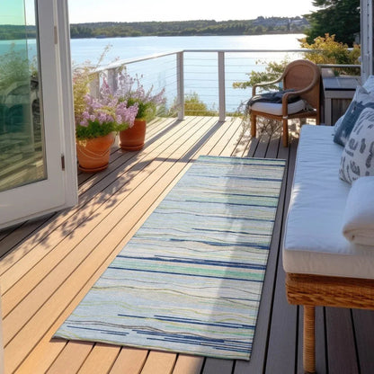 Ayra Sky Washable Indoor-Outdoor Rug-Outdoor Rugs-LOOMLAN Rugs-LOOMLAN