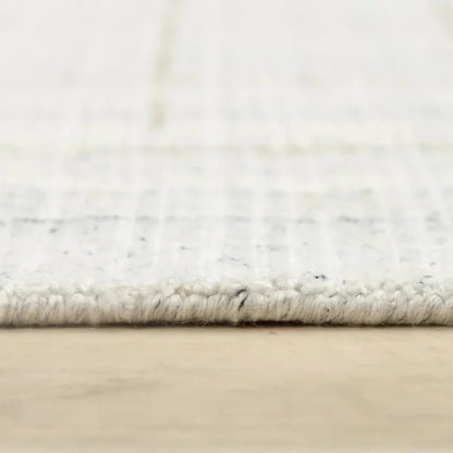 Ayur Solid Ivory Area Rugs For Living Room - LOOMLAN - LOOMLAN - Area Rugs