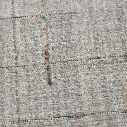 Azal Solid Gray Area Rugs For Living Room - LOOMLAN - LOOMLAN - Area Rugs