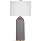 Azalea Concrete and Metal Grey Table Lamp - LOOMLAN - Bassett Mirror - Table Lamps
