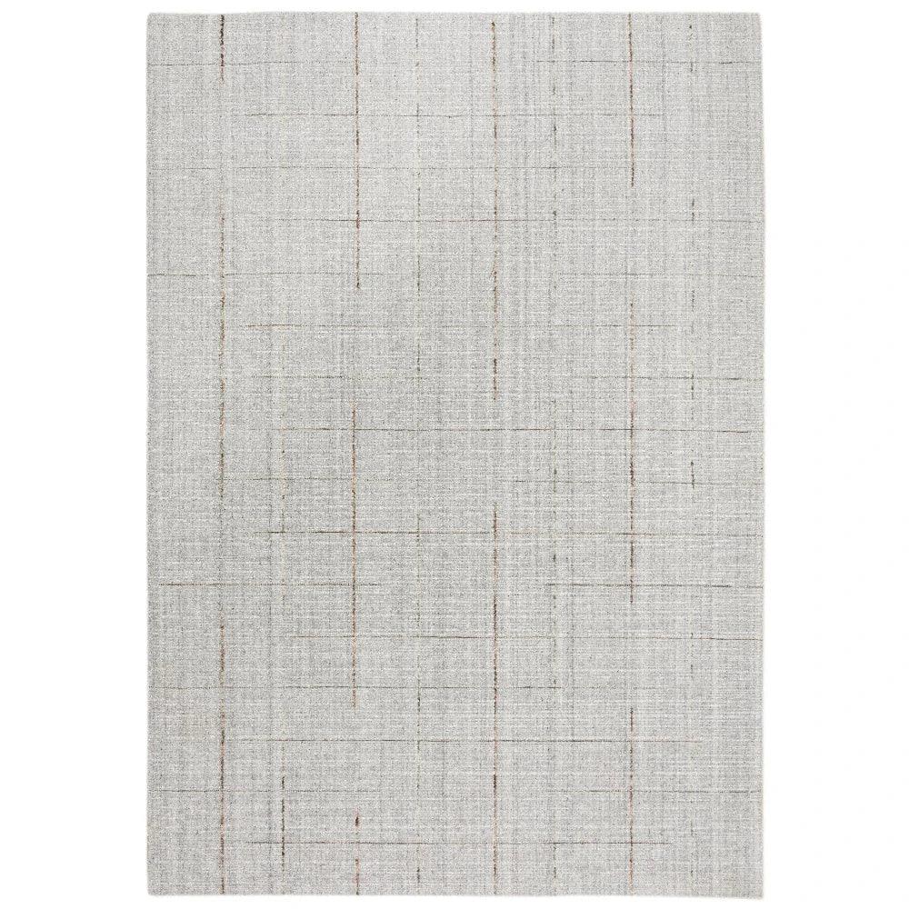 Azim Solid Light Gray Area Rugs For Living Room - LOOMLAN - LOOMLAN - Area Rugs