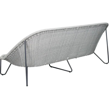 Azores 3 Seat Sofa - Coconut White Outdoor Couch - LOOMLAN - Seasonal Living - Outdoor Sofas & Loveseats