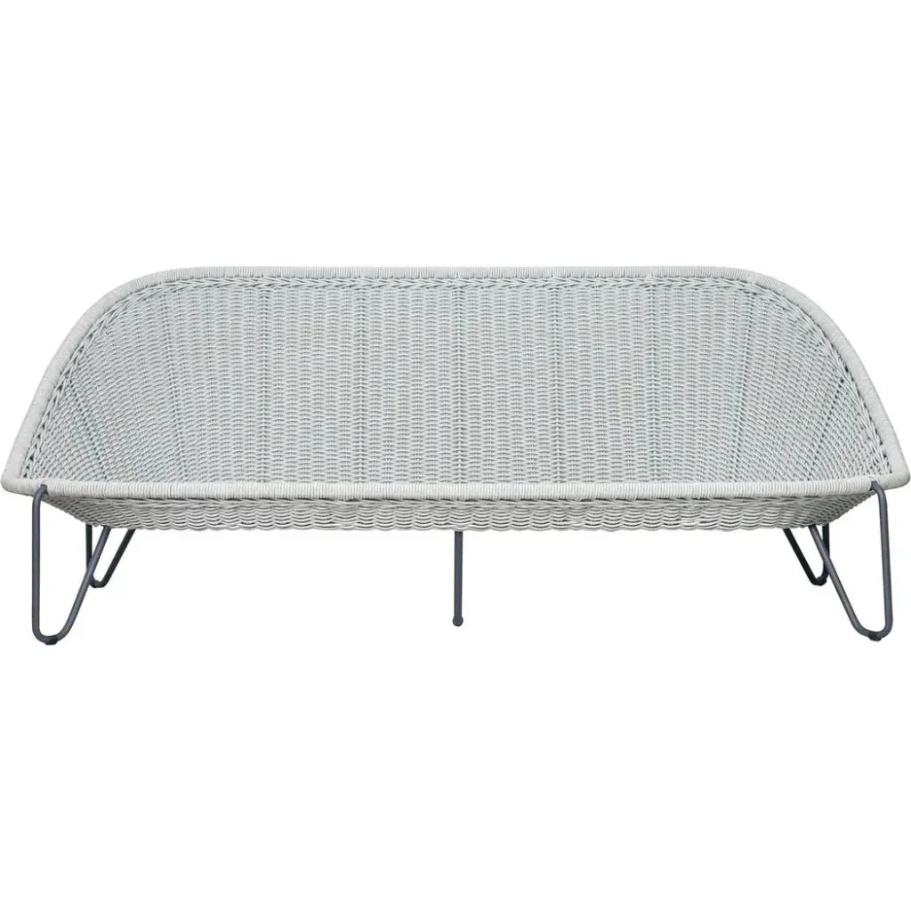 Azores 3 Seat Sofa - Coconut White Outdoor Couch - LOOMLAN - Seasonal Living - Outdoor Sofas & Loveseats