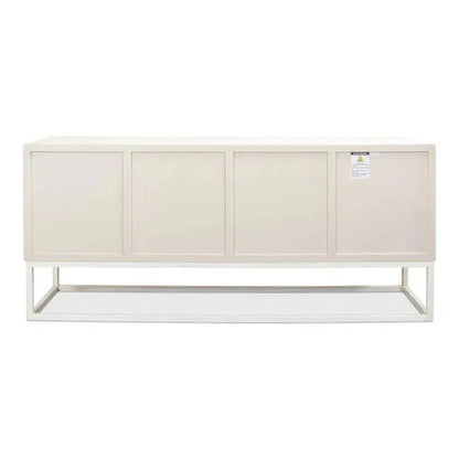 Aztec White Sideboard Black Buffet for Dining Room - LOOMLAN - Sarreid - Sideboards