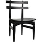 Azumi Chair, Charcoal Black - LOOMLAN - Noir - Dining Chairs