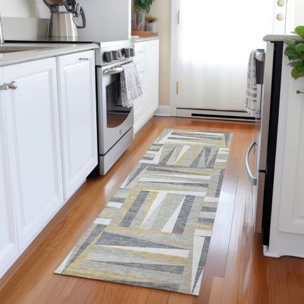 Azura Brown Washable Indoor-Outdoor Rug-Outdoor Rugs-LOOMLAN Rugs-LOOMLAN