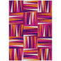 Azura Garnet Washable Indoor-Outdoor Rug-Outdoor Rugs-LOOMLAN Rugs-2'6" x 3'10"-LOOMLAN
