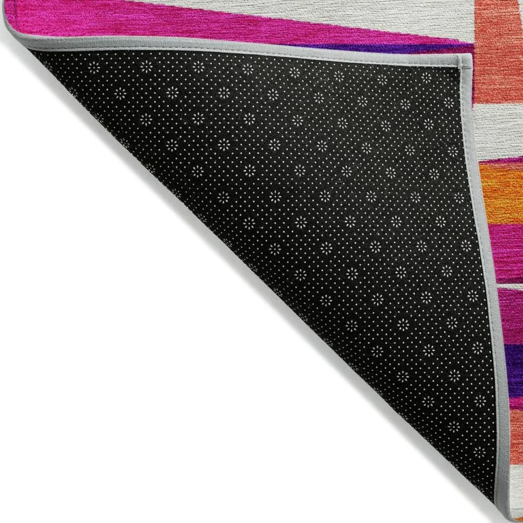 Azura Garnet Washable Indoor-Outdoor Rug-Outdoor Rugs-LOOMLAN Rugs-LOOMLAN