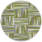 Azura Green Washable Indoor-Outdoor Rug-Outdoor Rugs-LOOMLAN Rugs-8' x 8'-LOOMLAN