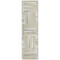 Azura Ivory Washable Indoor-Outdoor Rug-Outdoor Rugs-LOOMLAN Rugs-2'3" x 7'6"-LOOMLAN