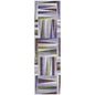 Azura Lavender Washable Indoor-Outdoor Rug-Outdoor Rugs-LOOMLAN Rugs-2'3" x 7'6"-LOOMLAN