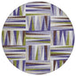 Azura Lavender Washable Indoor-Outdoor Rug-Outdoor Rugs-LOOMLAN Rugs-8' x 8'-LOOMLAN