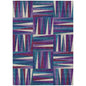 Azura Purple Washable Indoor-Outdoor Rug-Outdoor Rugs-LOOMLAN Rugs-2'6" x 3'10"-LOOMLAN