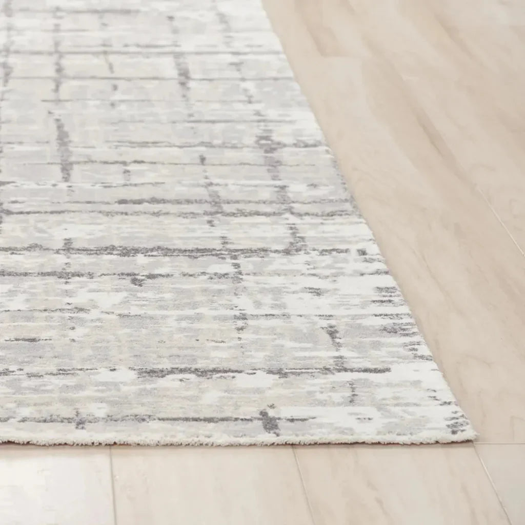 Baan Abstract / Gray Large Area Rugs For Living Room - LOOMLAN - LOOMLAN - Area Rugs